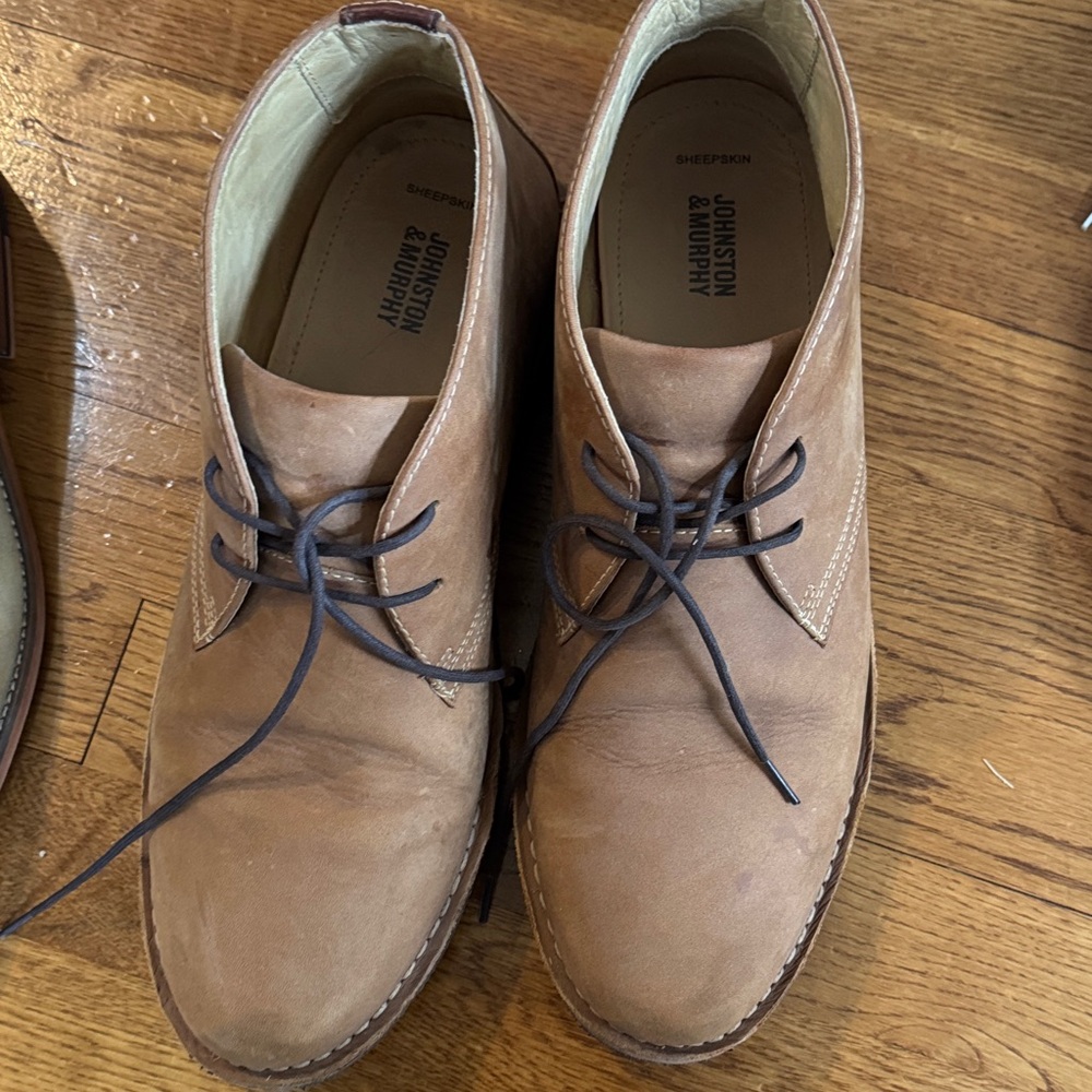 Johnston & Murphy Brown Suede shoe Boots